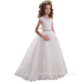 Wedding 2-12 Years Old Latest Children Frocks Birthday Lace Long A Line Flower Girl Dresses Pattern Kids Party LF16